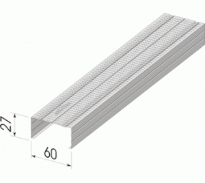  Профиль ППС 60*27 3м 0,6