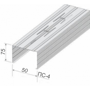  Профиль ПС 75*50 3м  0,5мм