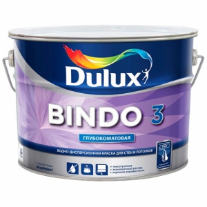  DULUX. Краска латексная 10л."Bindo3"(стены и потолок)