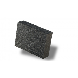  Губка шлиф.100*70*25  P80 на основе оксида алюминия/32-0-102